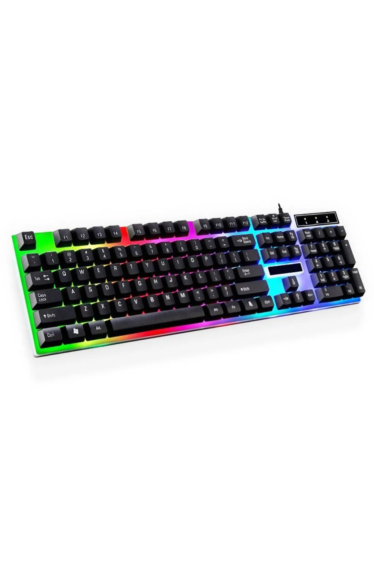 Life Teknoloji Concord C-59 Gökkuşağı Nefes Efektli Aydınlatma Gaming Oyuncu Klavye Q TR