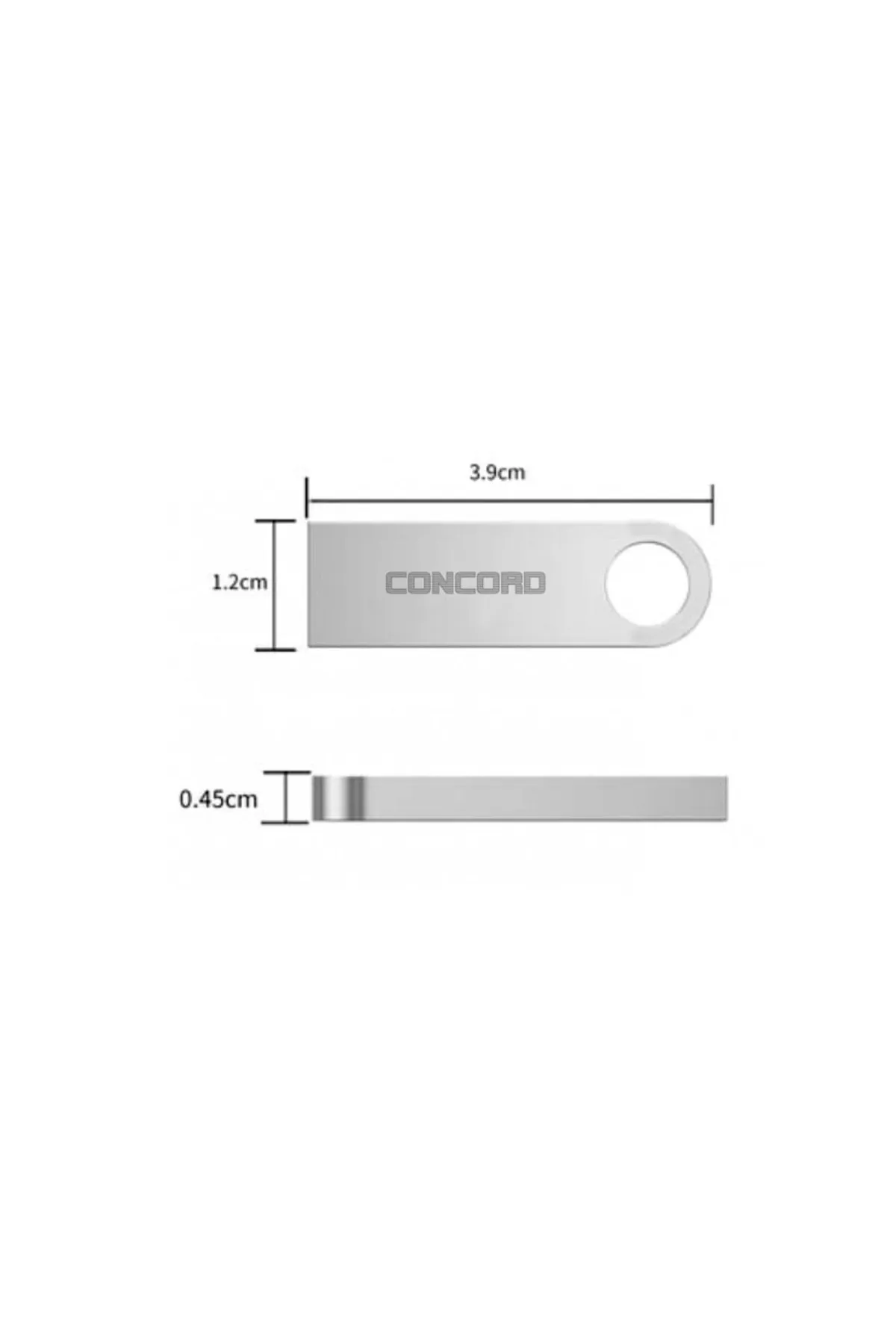 Genel Markalar CONCORD USB FLASH BELLEK 128GB METAL ULTRA FLAIR 3.0 C-U128