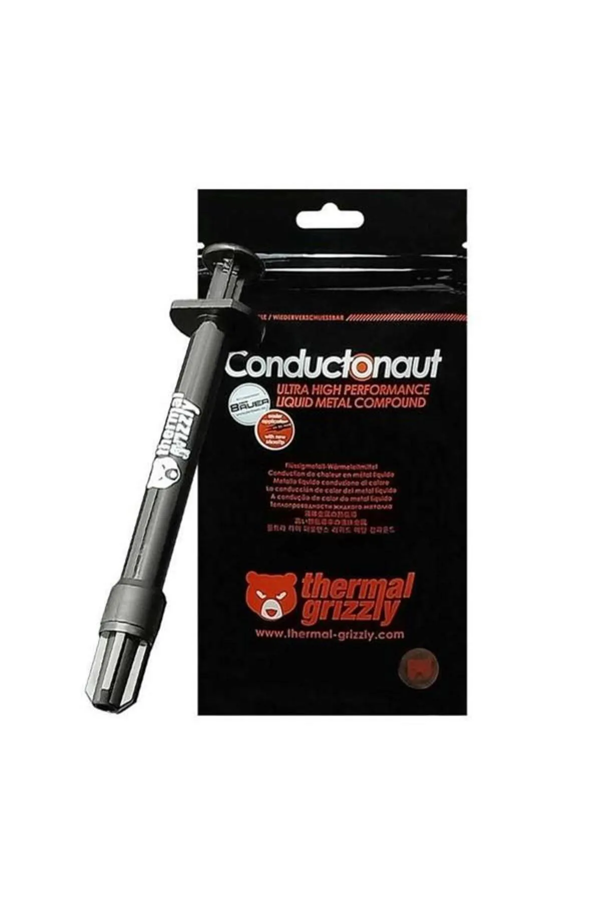 Thermal Grizzly Conductonaut Likit Metal 5gr 73w Yüksek Performanslı Termal Macun