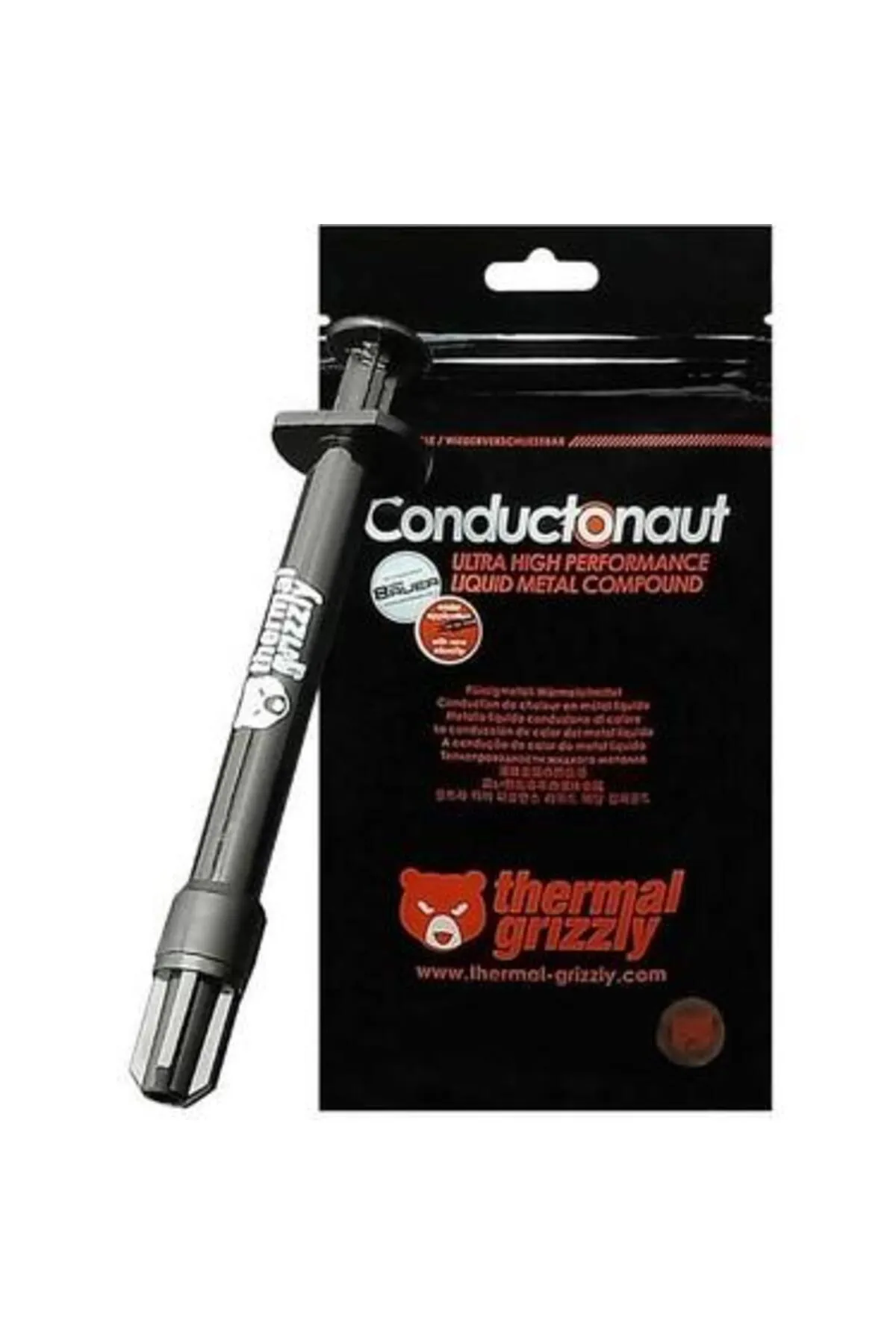 Thermal Grizzly Conductonaut Likit Metal 5gr 73w Yüksek Performanslı Termal Macun