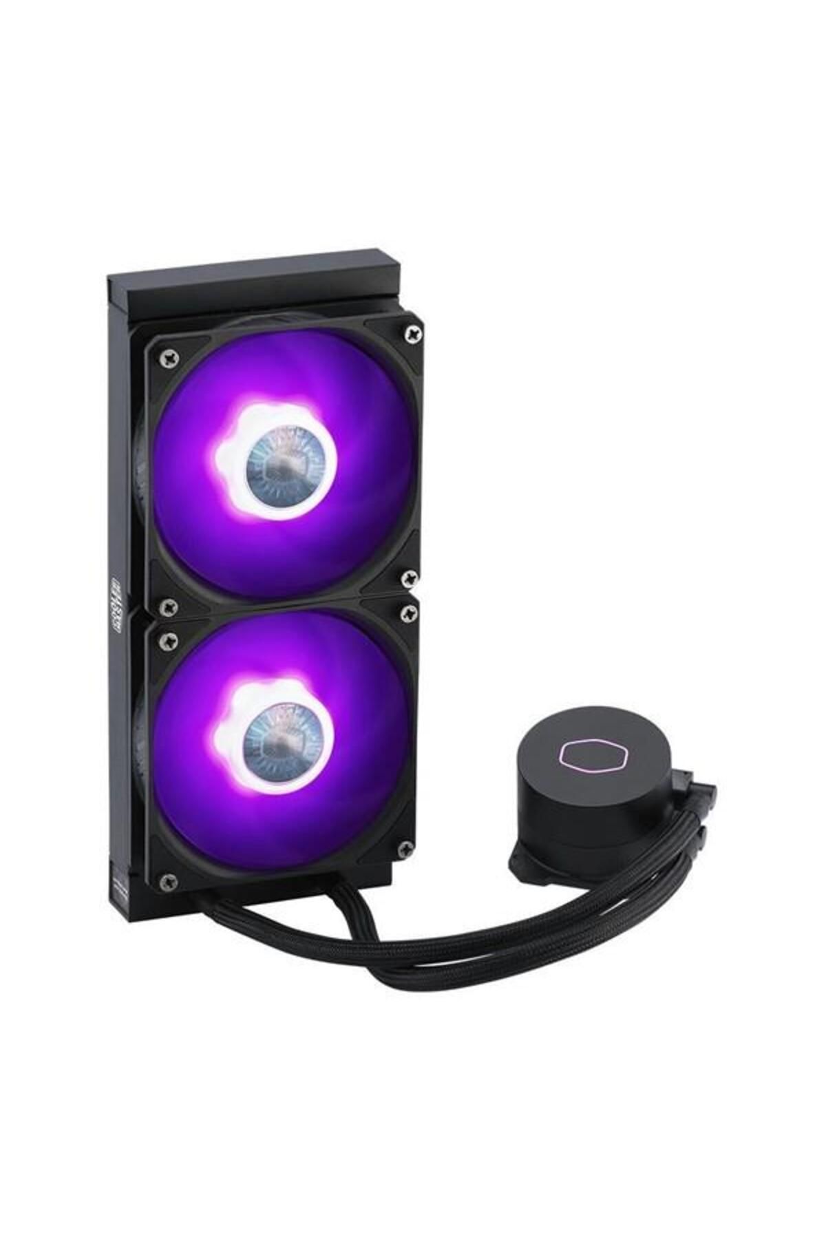 Genel Markalar Coolermaster 240mm Ml240l V2 Mlw-d24m-a18pc-r2 Rgb Sıvı Soğutmalı Am5-1700p Işlemci Fanı