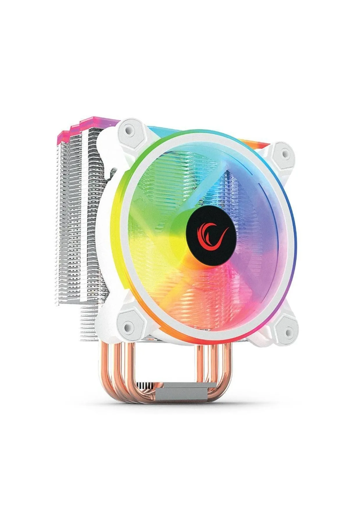 Rampage Coolfast White 76.2cfm 1600rpm 12cm Amd/ıntel Lga1200 Uyumlu Argb Hava Soğutmalı Cpu Fan