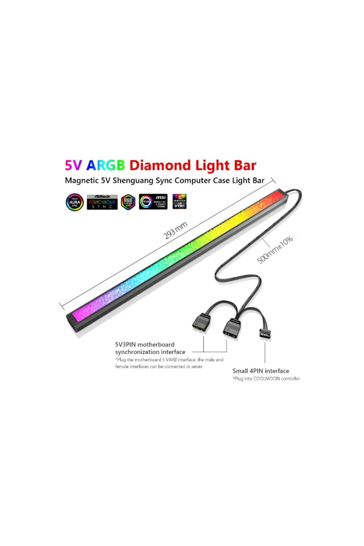 Cool Moon Coolmoon - Argb Diamond Led Bar