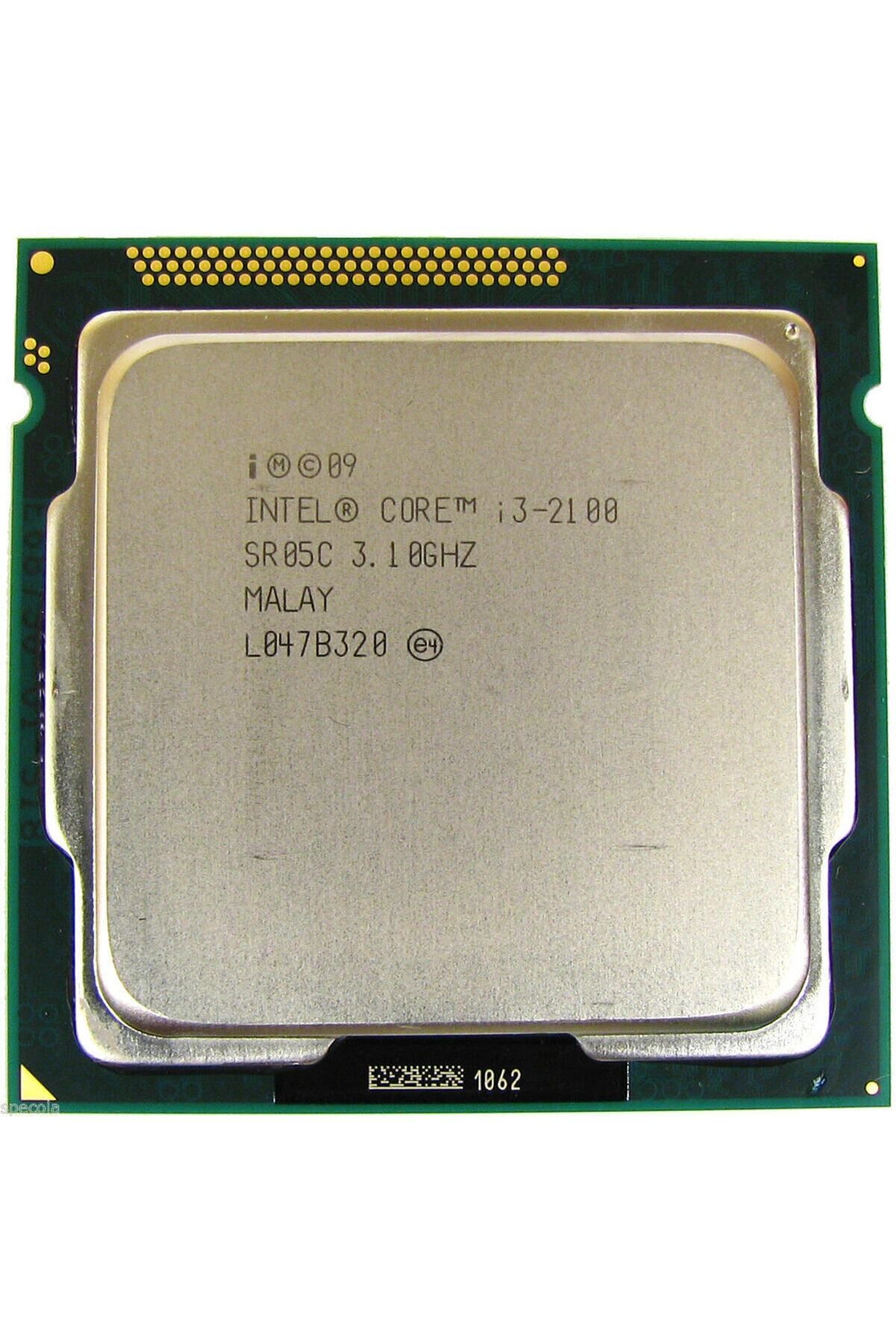 inteI Core I3-2100 Işlemci 3m 3.1 Ghz 2. Nesil