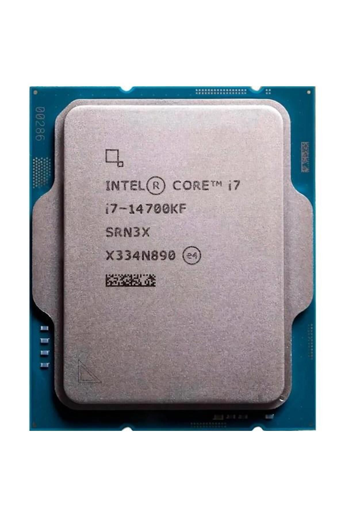 Intel Core I7 14700kf 61mb 12çekirdekli Vga Yok 1700p 125w Kutusuz Fansız