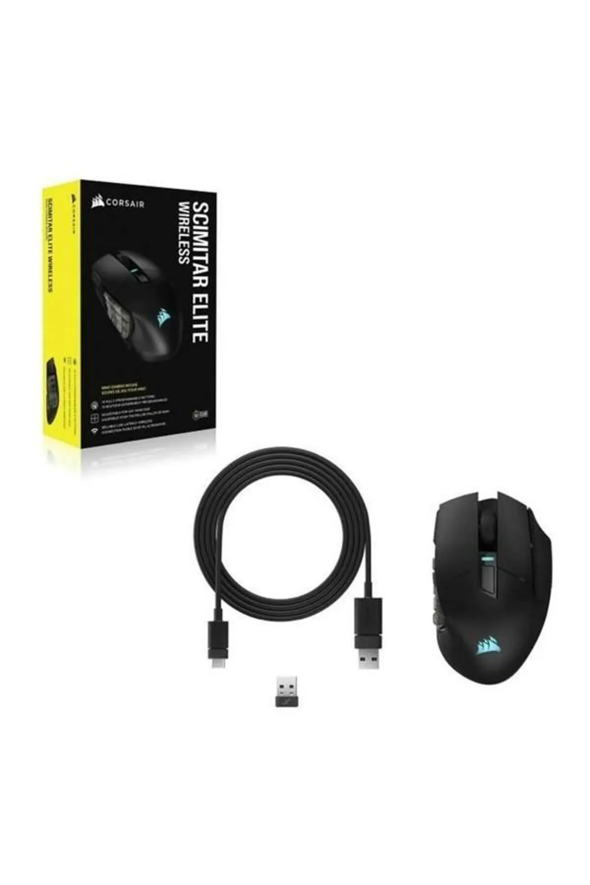 Corsair Corsaır Scımıtar Elıte Ch-9314311-eu Kablosuz Gaming Mouse