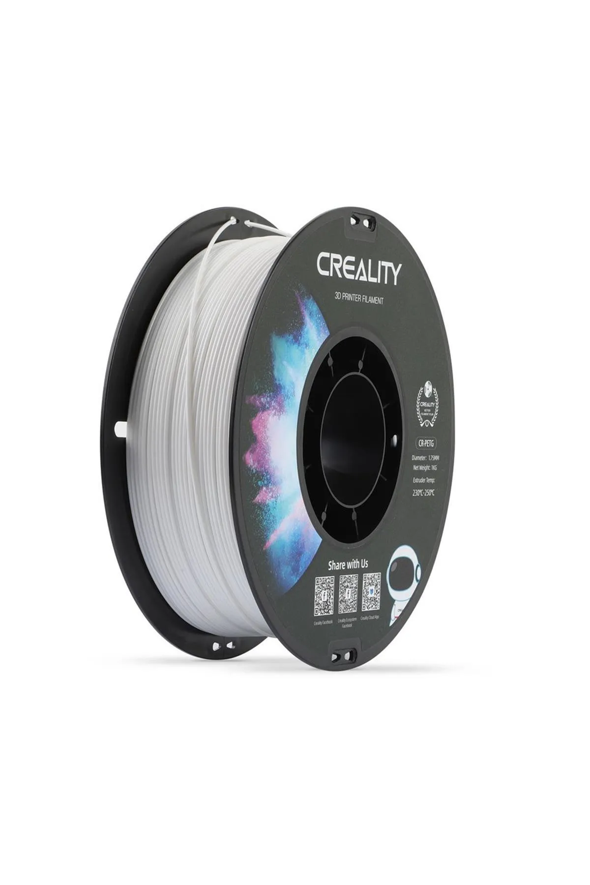 Creality Cr-Petg Beyaz Filament 1.75mm 1000Gr