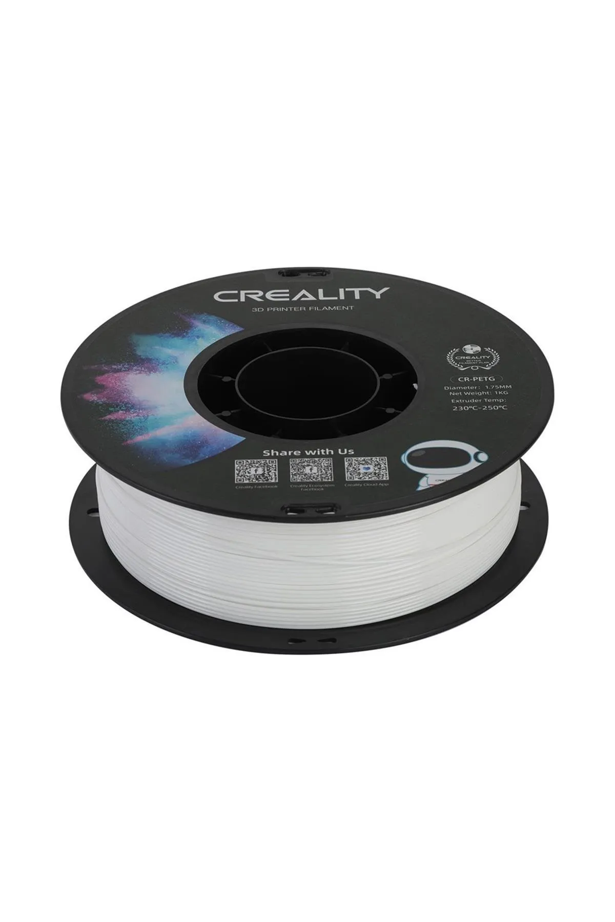 Creality Cr-Petg Beyaz Filament 1.75mm 1000Gr