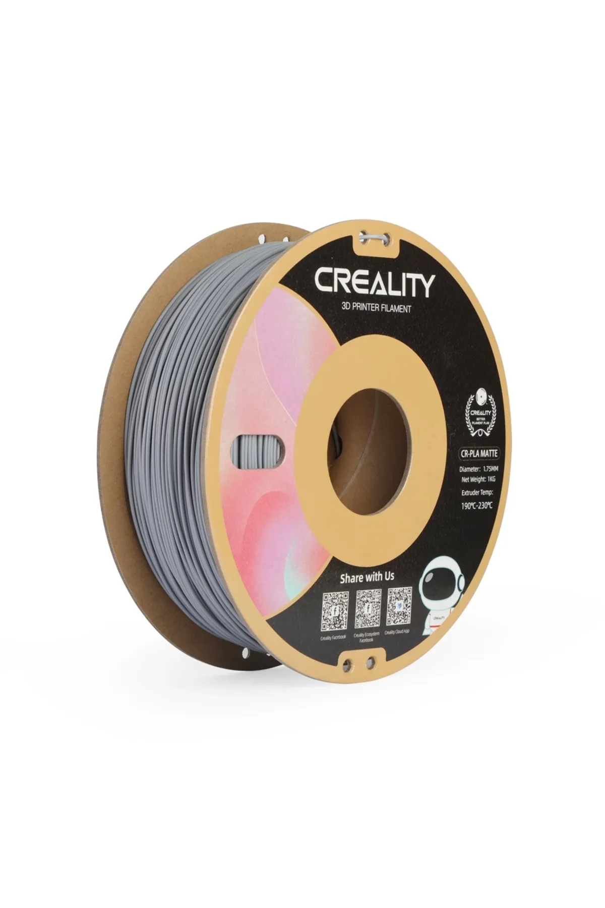 Creality Cr-pla Filament Mat Gri