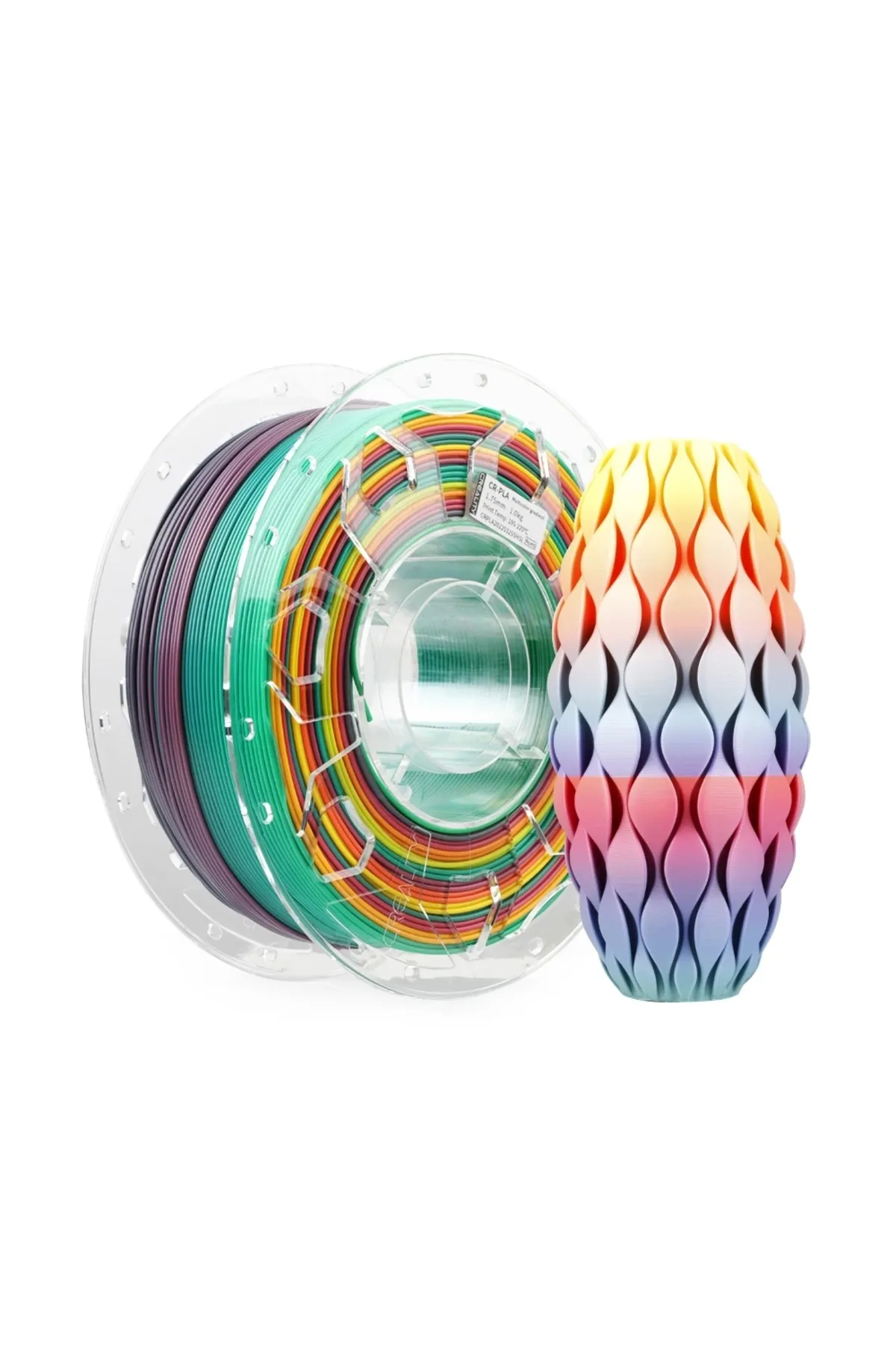 Creality Cr-pla Filament Raınbow 1kg 1.75mm