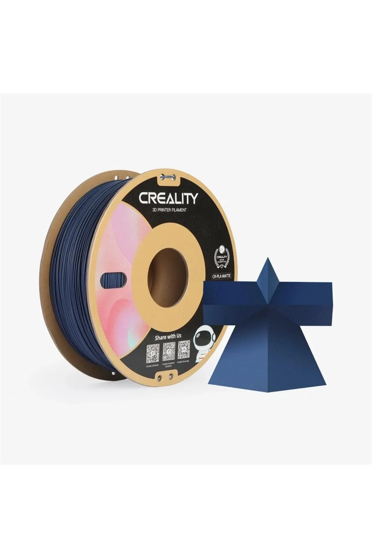 Creality Cr-Pla Mat Lacivert 1.75mm Pla 3D Baskı Filamenti 1Kg