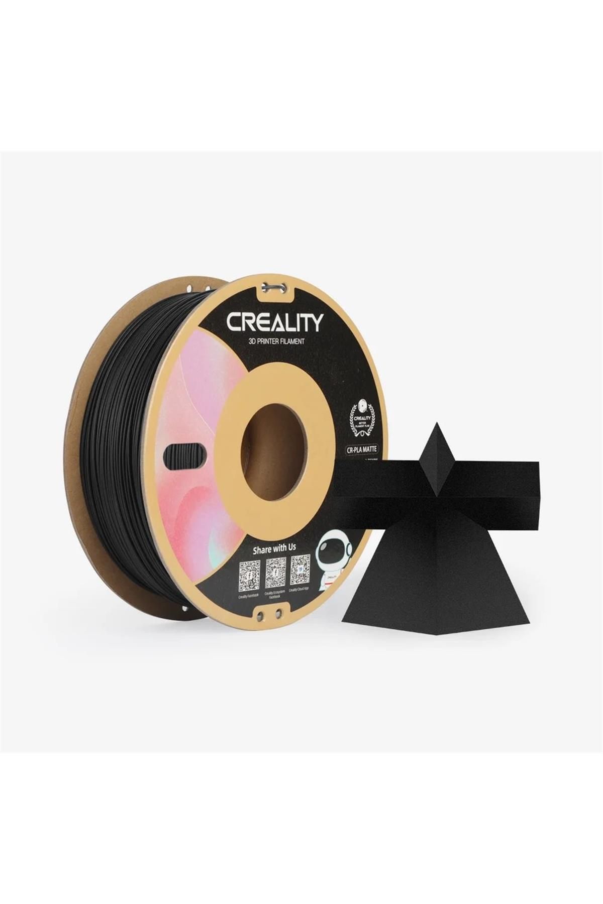 Creality Cr-pla Mat Siyah 1.75mm Pla 3d Baskı Filamenti 1 kg