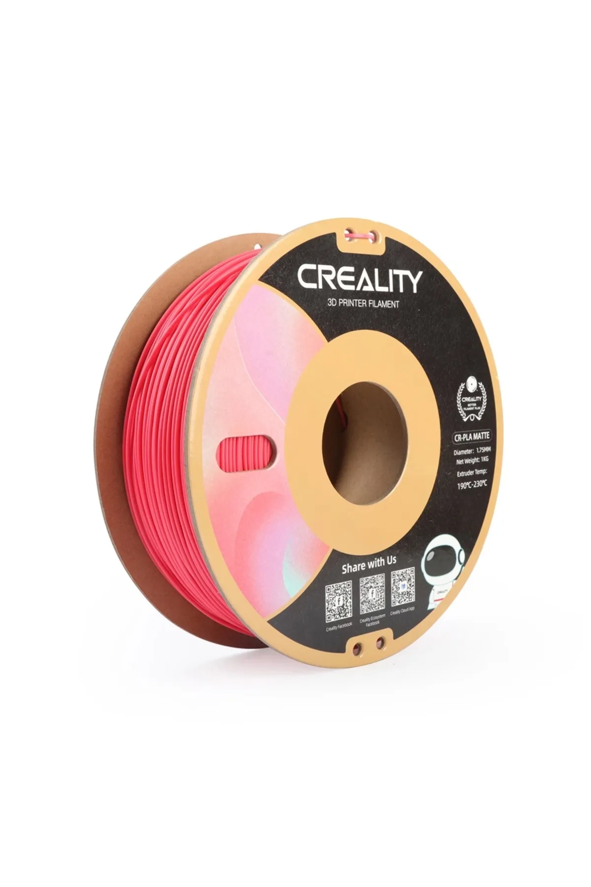 Creality CR-PLA Matte Strawberry Red