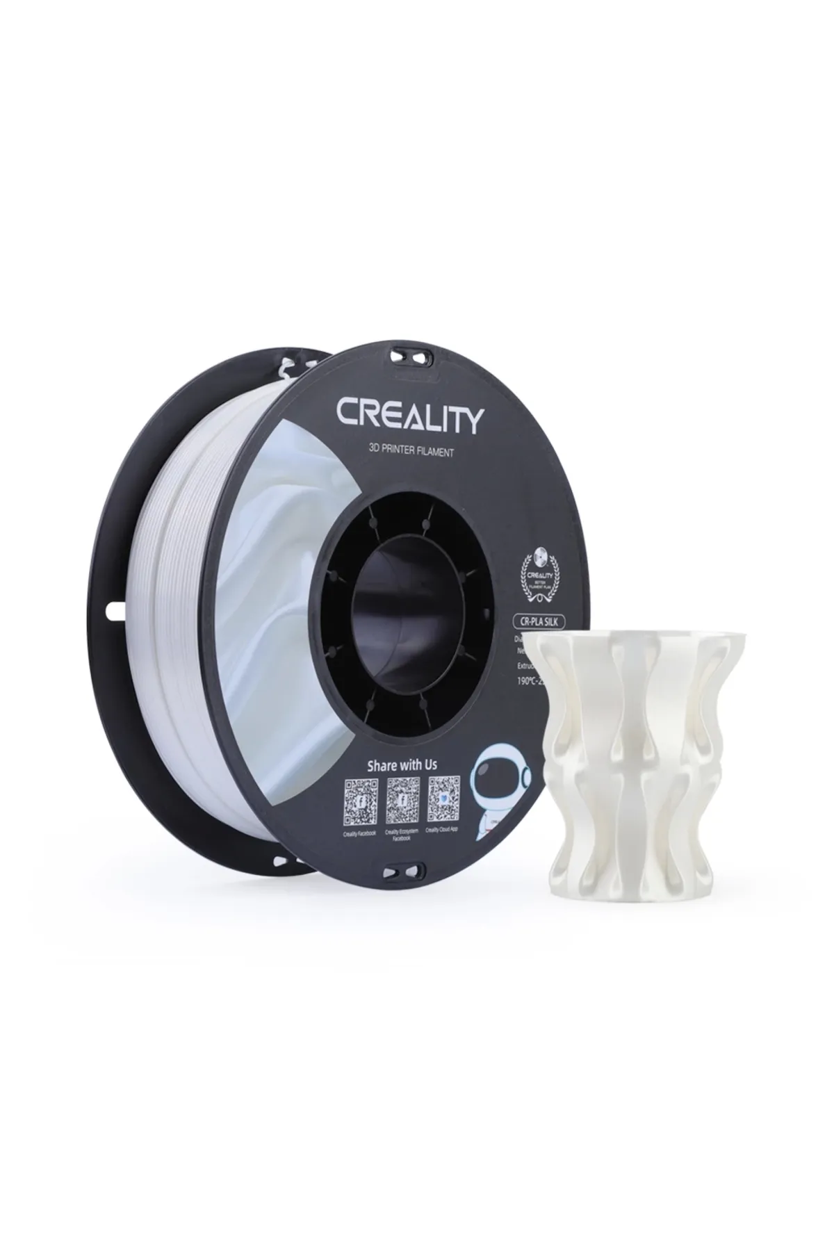 Creality Cr-silk Beyaz Filament 1kg 1.75mm