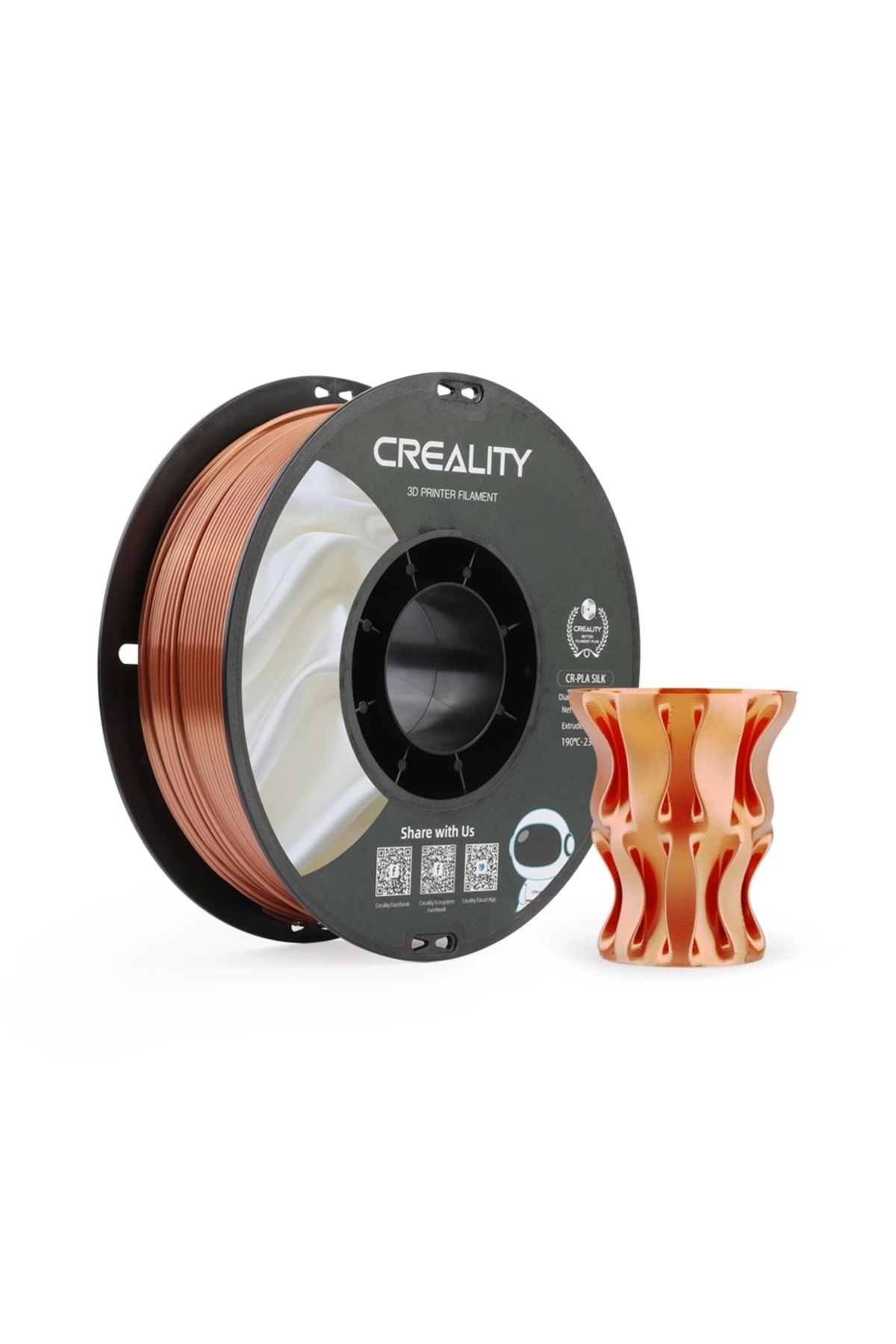 Creality Cr-silk Kırmızı Bakır Filament