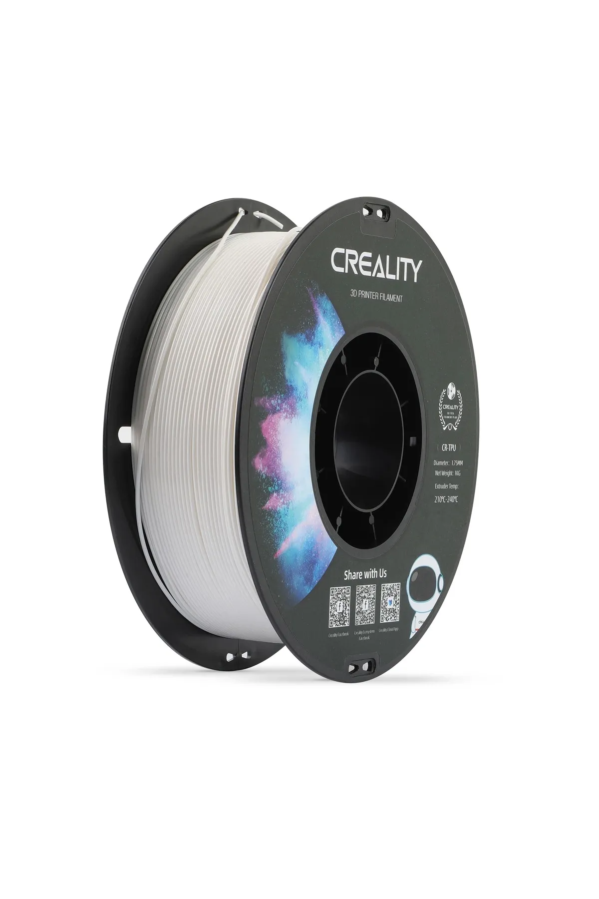 Creality Cr-tpu Beyaz Filament 1kg 1.75mm