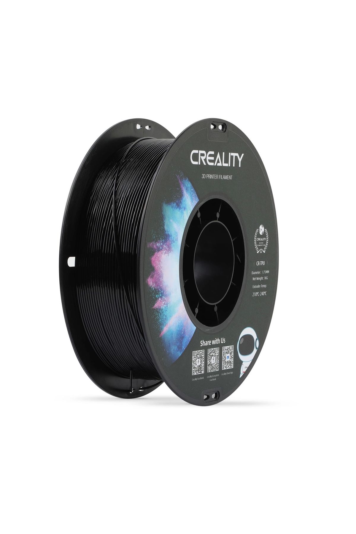 Creality Cr-tpu Siyah Filament 1kg 1.75mm