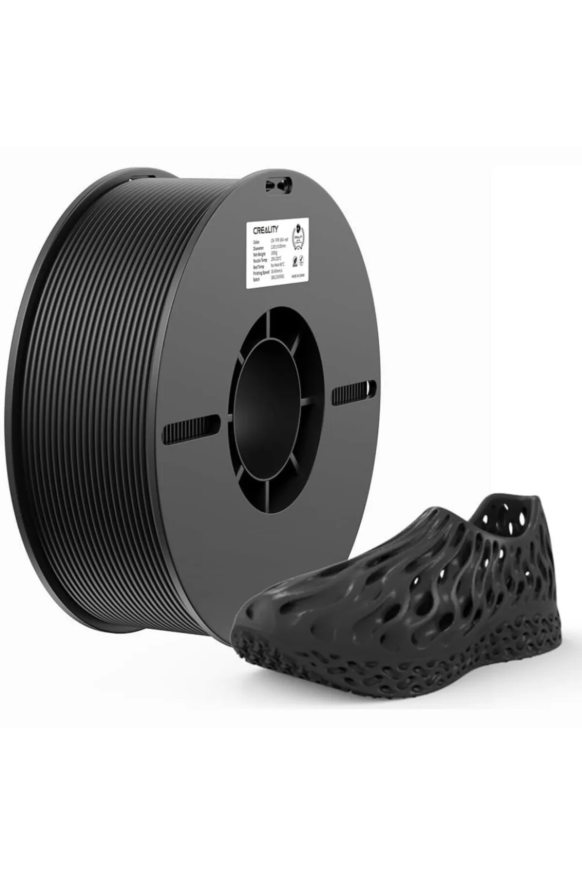 CREALITY 3D Creality CR-TPR 65A Filament Siyah 2.85mm 1kg