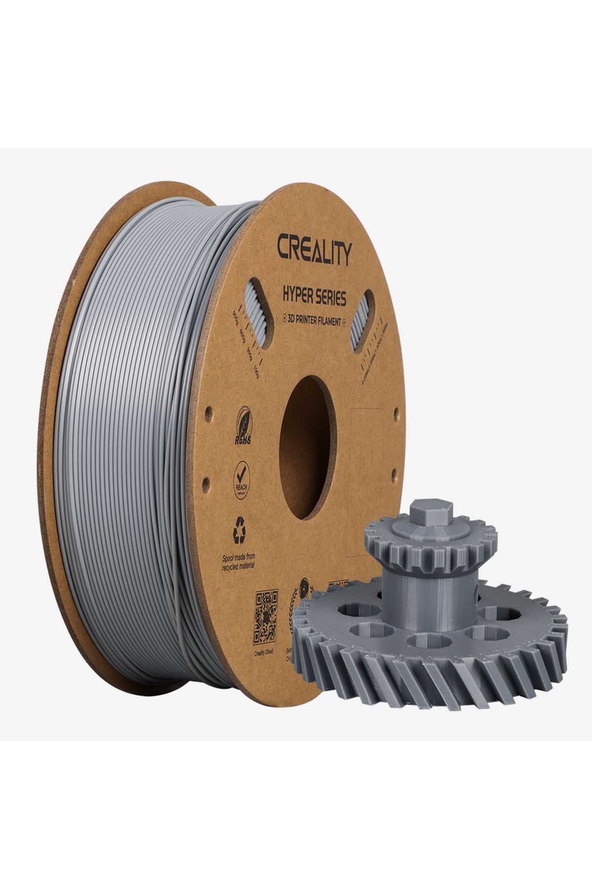 CREALITY 3D Creality Hyper Abs Filament Gri 1.75mm 1kg