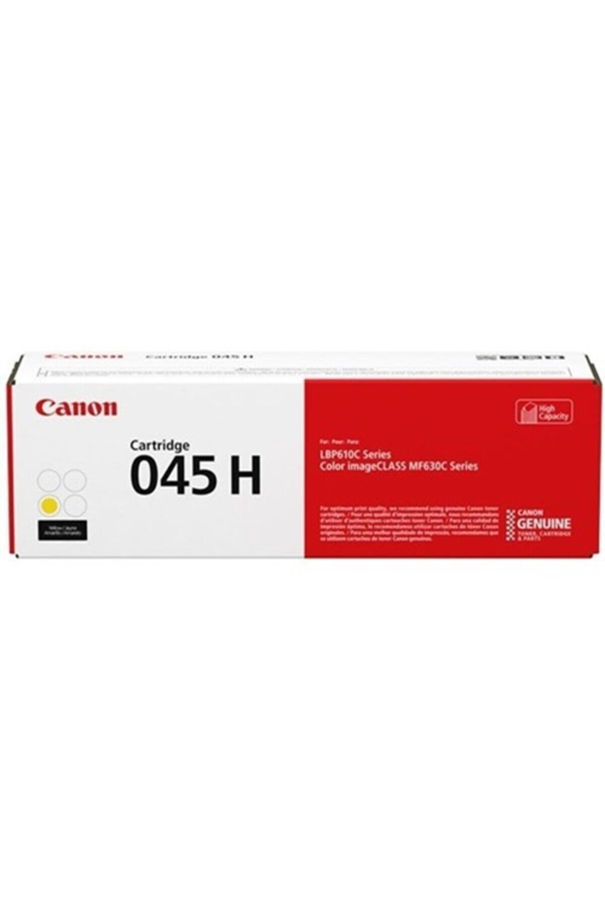 Canon Crg-045h Y Magenta Kırmızı 2.200 Sayfa Yüksek Kapasite Toner Mf635-631 Lbp613