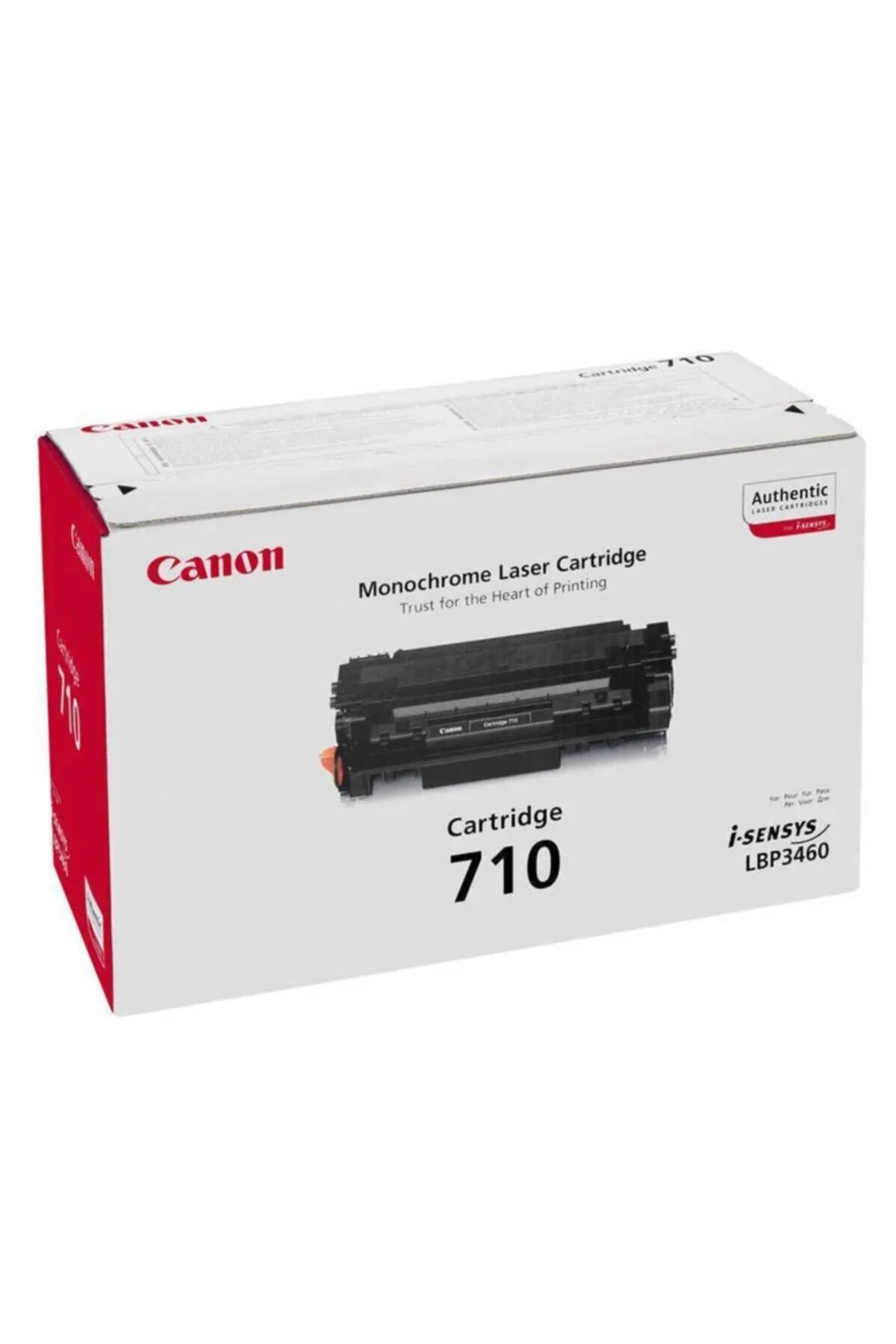 Canon Crg-710 Lbp3460 Siyah Crg-710 Laser Yazıcı Toneri