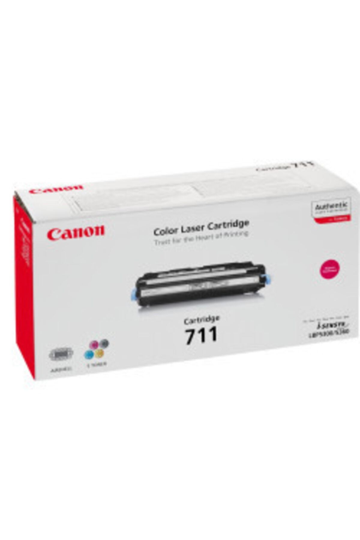 Canon Crg 711 Kırmızı Orijinal Toner