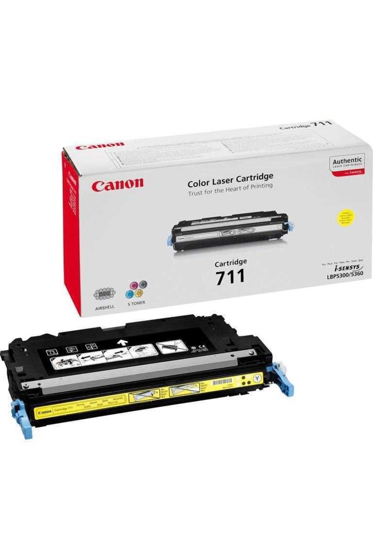 Canon Crg-711 Sarı Toner