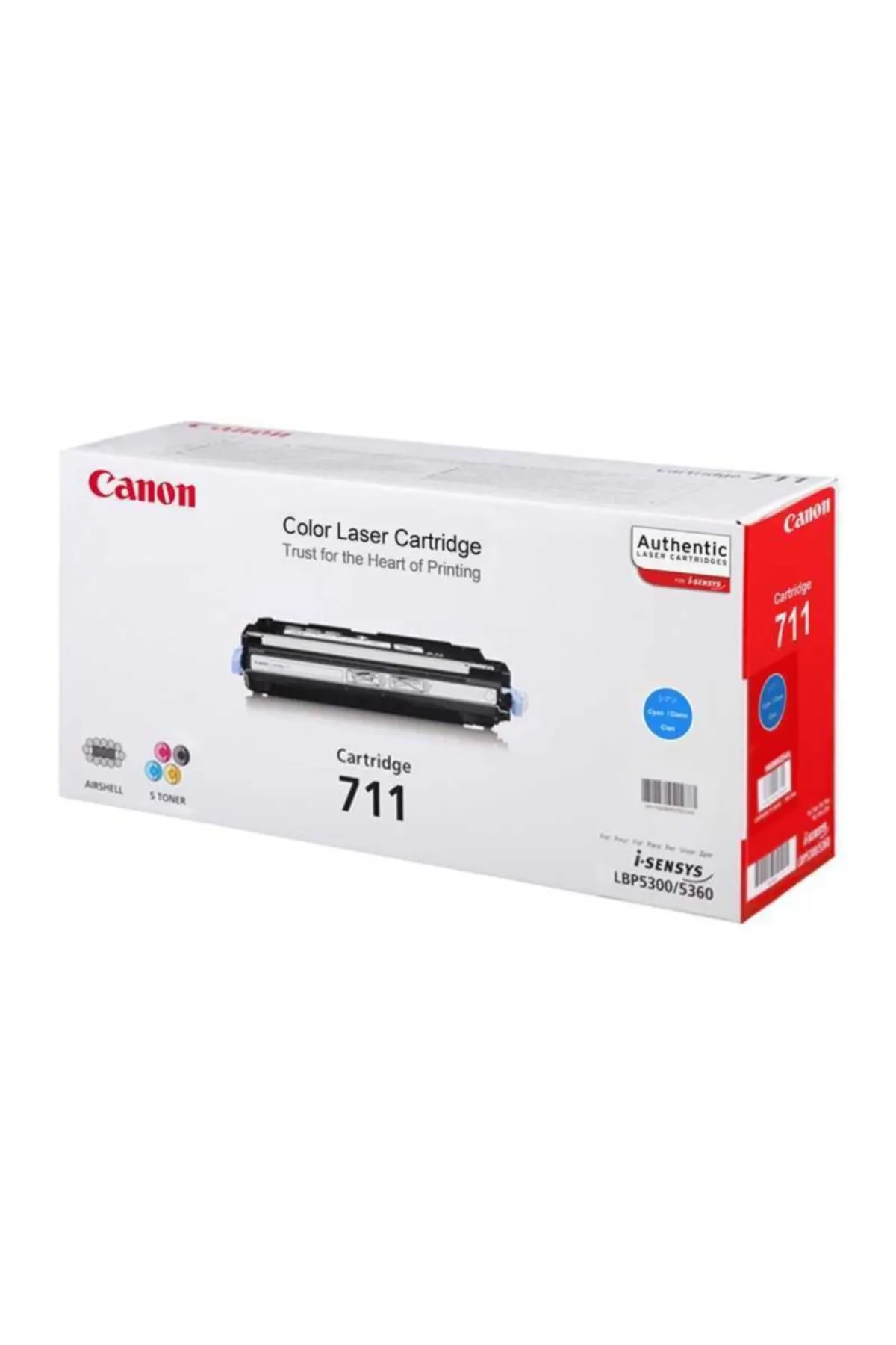 Canon Crg-711c Mavi Orjinal Toner