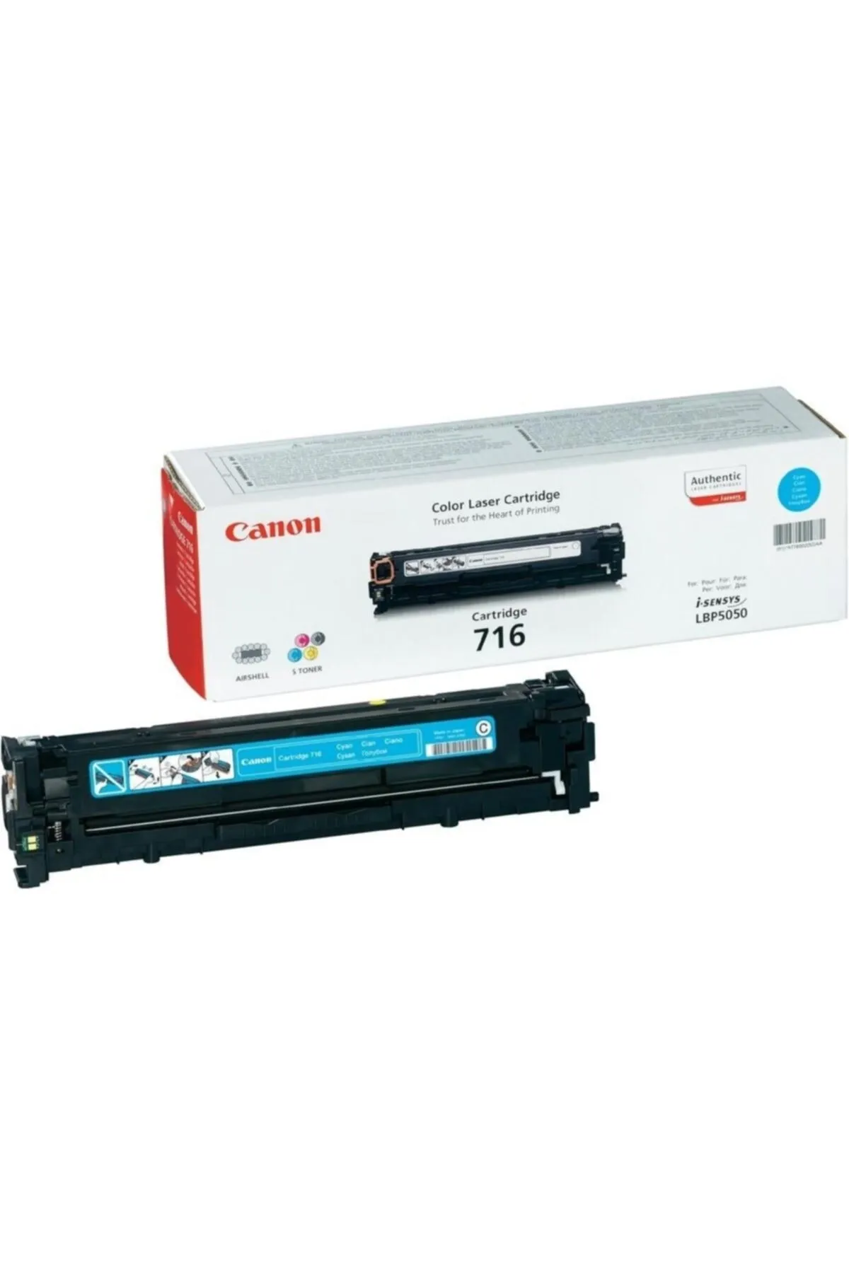 Canon Crg-716c Orjinal Mavi Toner