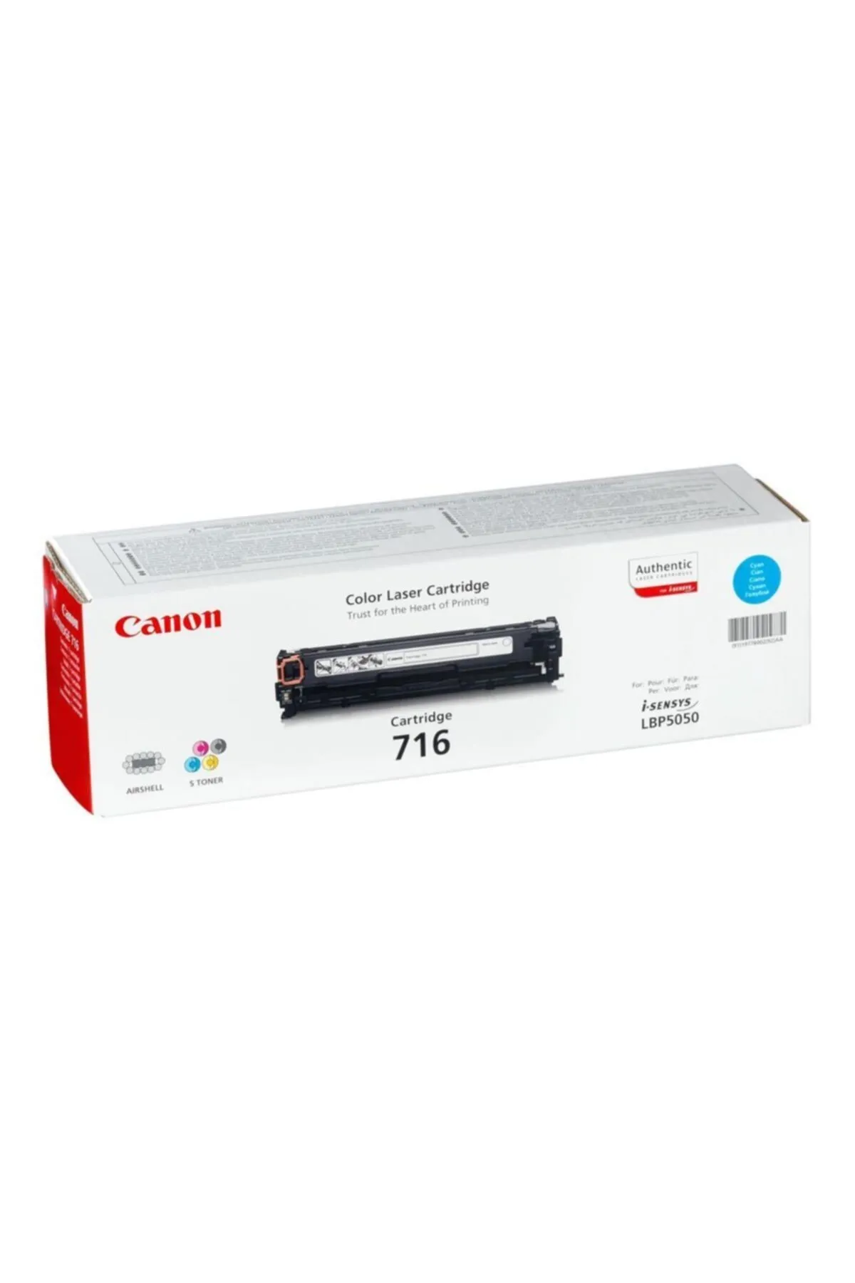 Canon Crg-716c Orjinal Mavi Toner