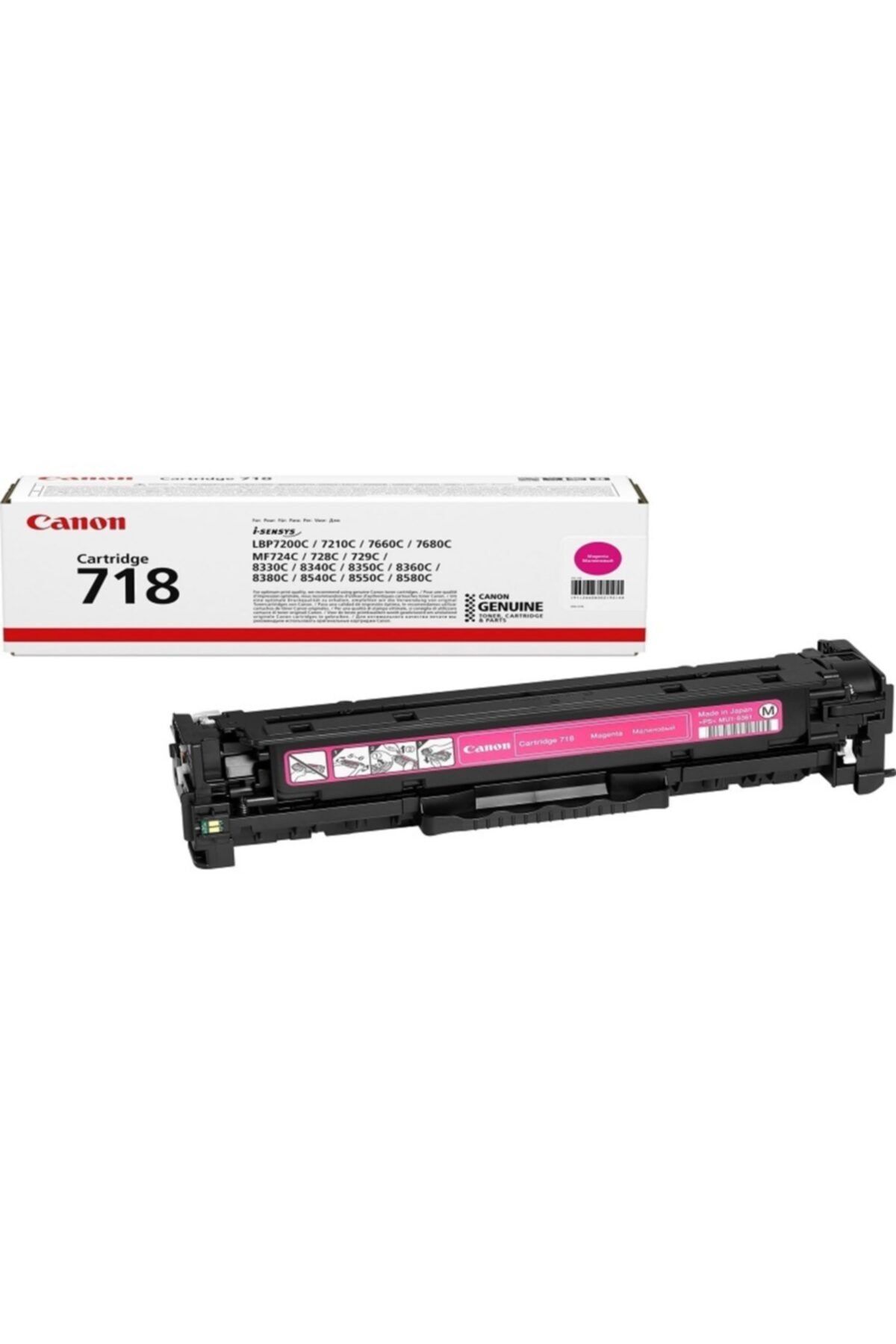 Canon Crg-718 Kırmızı Orjinal Toner I-sensys Lbp-7200