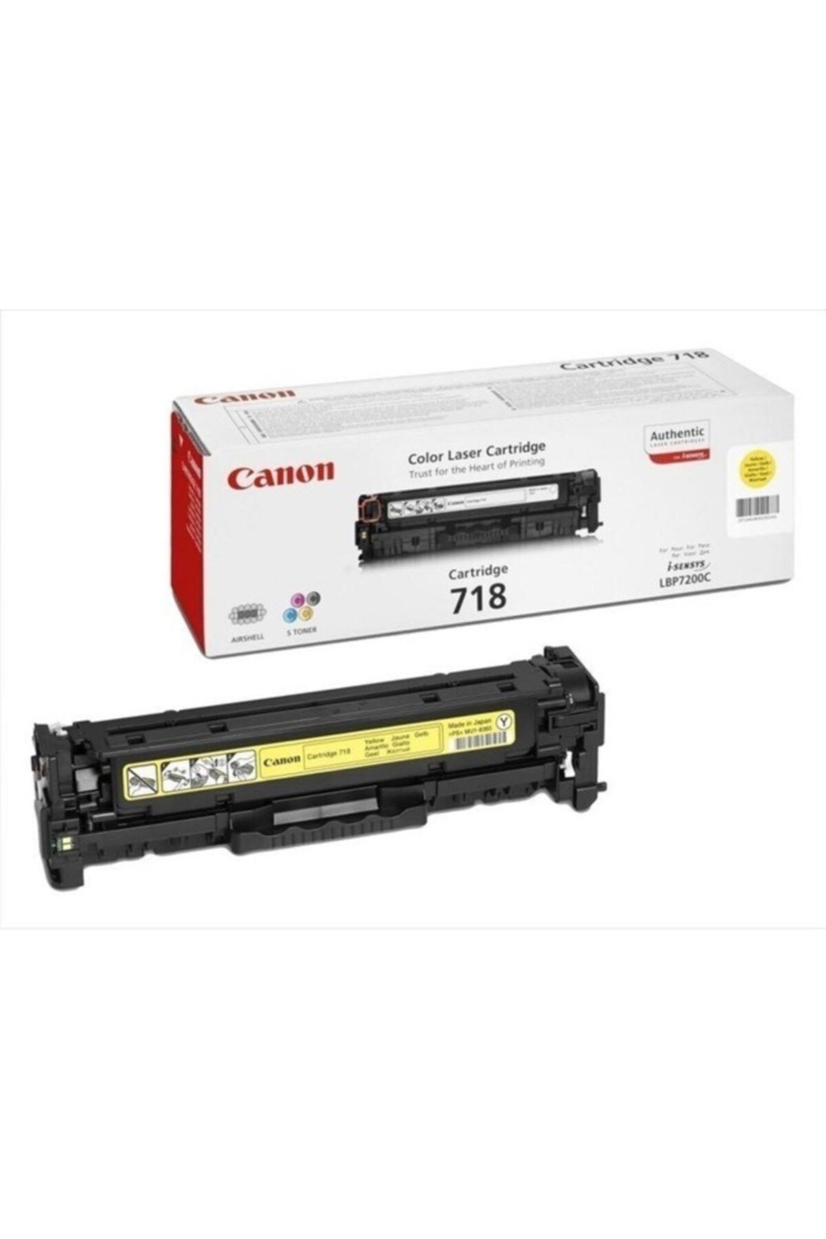 Canon Crg-718y Sarı Toner