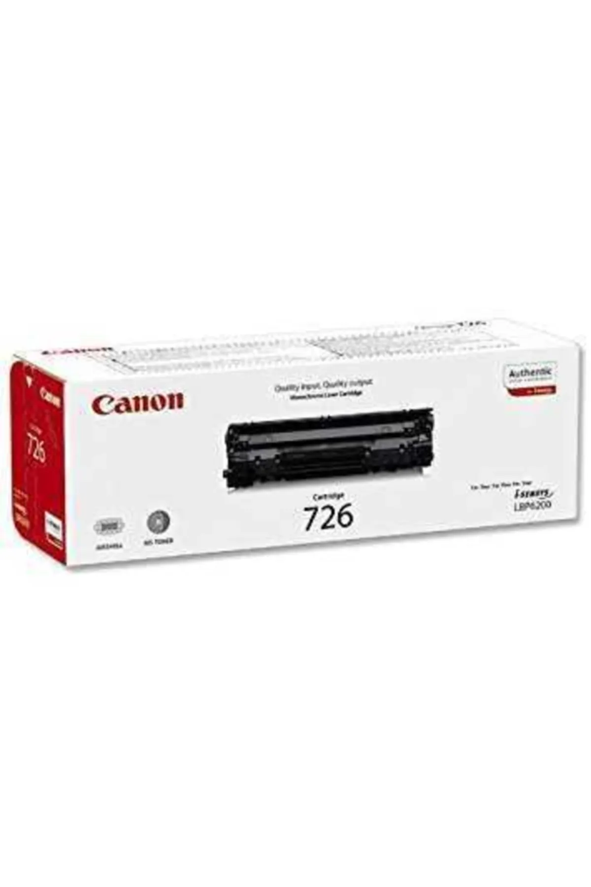 Canon Crg-726 Orjinal Siyah Toner