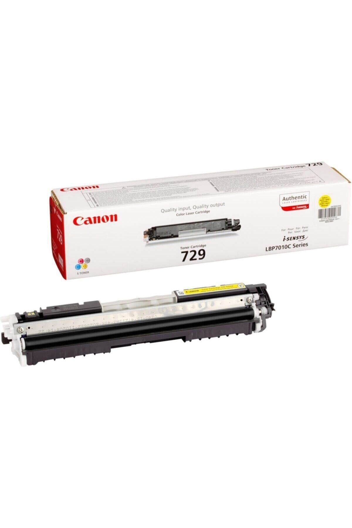 Canon Crg 729 1000 Sayfa Kapasiteli Sarı Toner