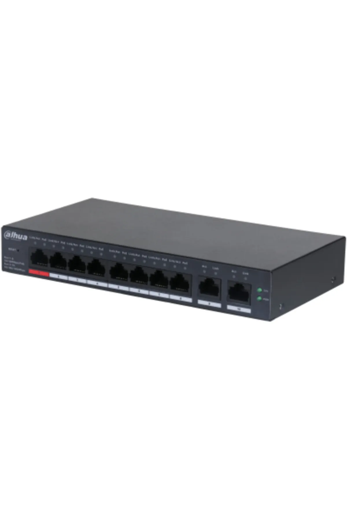 Dahua CS4010-8ET-110 8 Port 10/100 Mbps Yönetilebilir PoE Switch