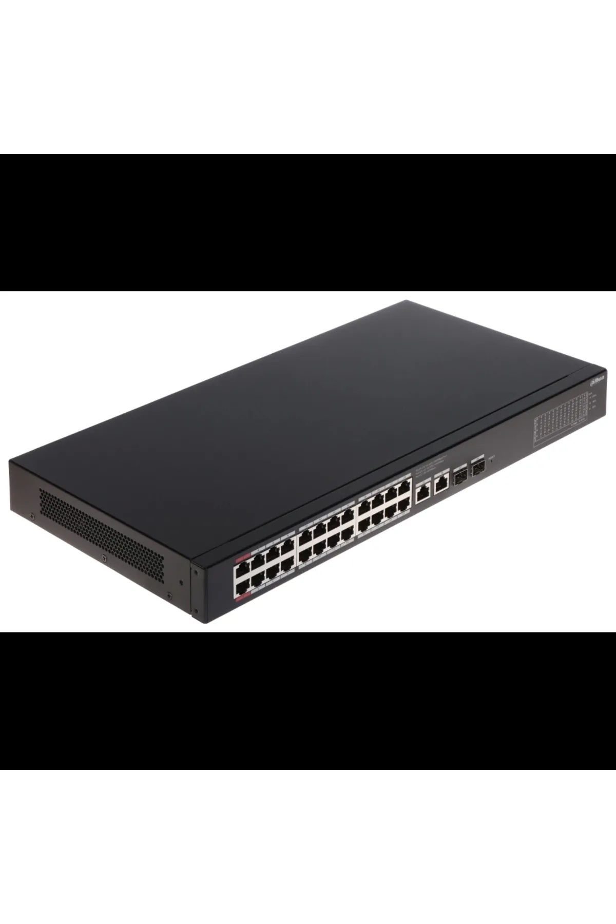 Dahua Cs4228-24gt-240 28port, Gigabit, 24 Port Poe, 240w, 2 Port Uplink, 2 Port Sfp Gigabit Combo,