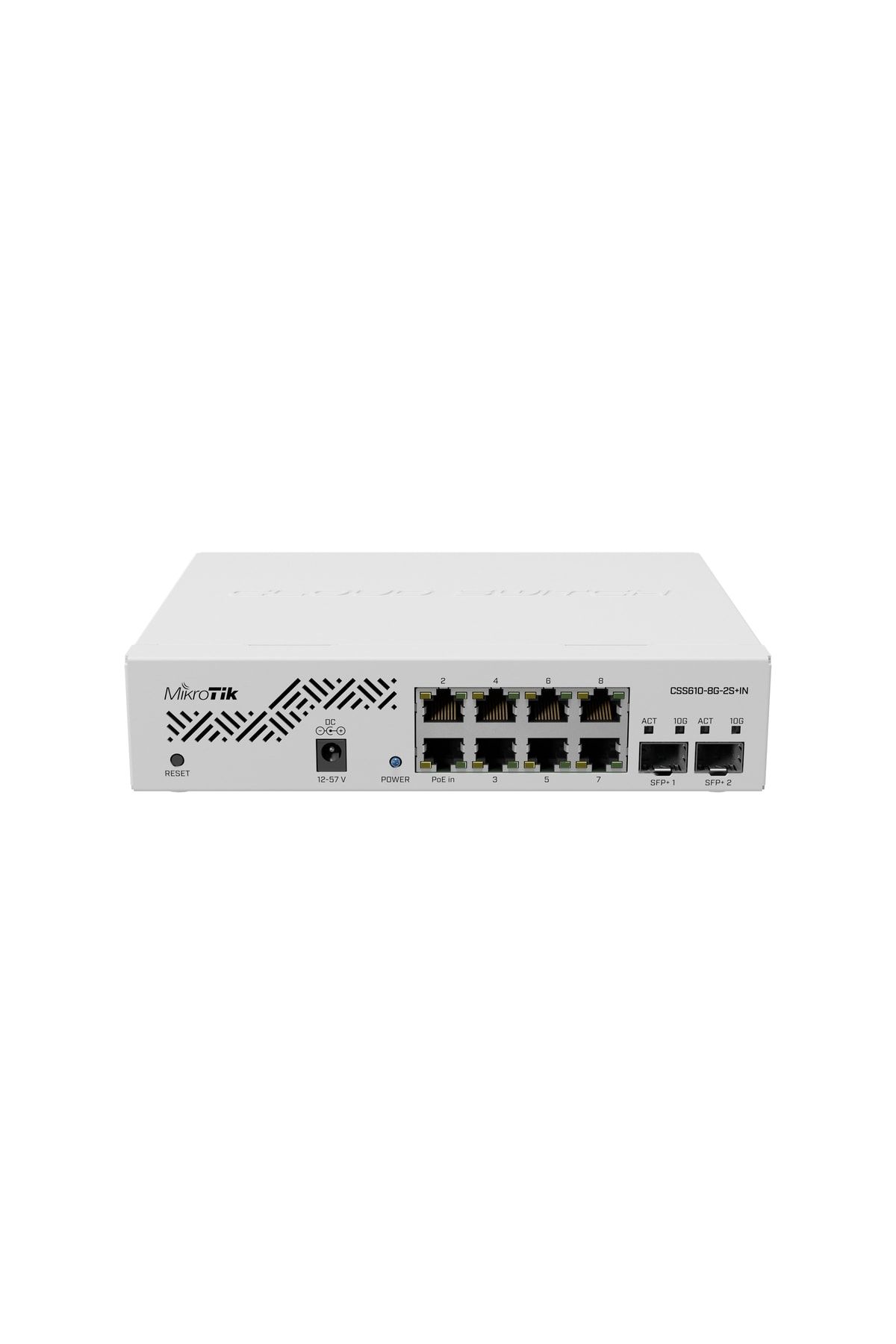 MIKROTIK Css610-8p-2s+ın 8 Port Gigabit Poe Switch