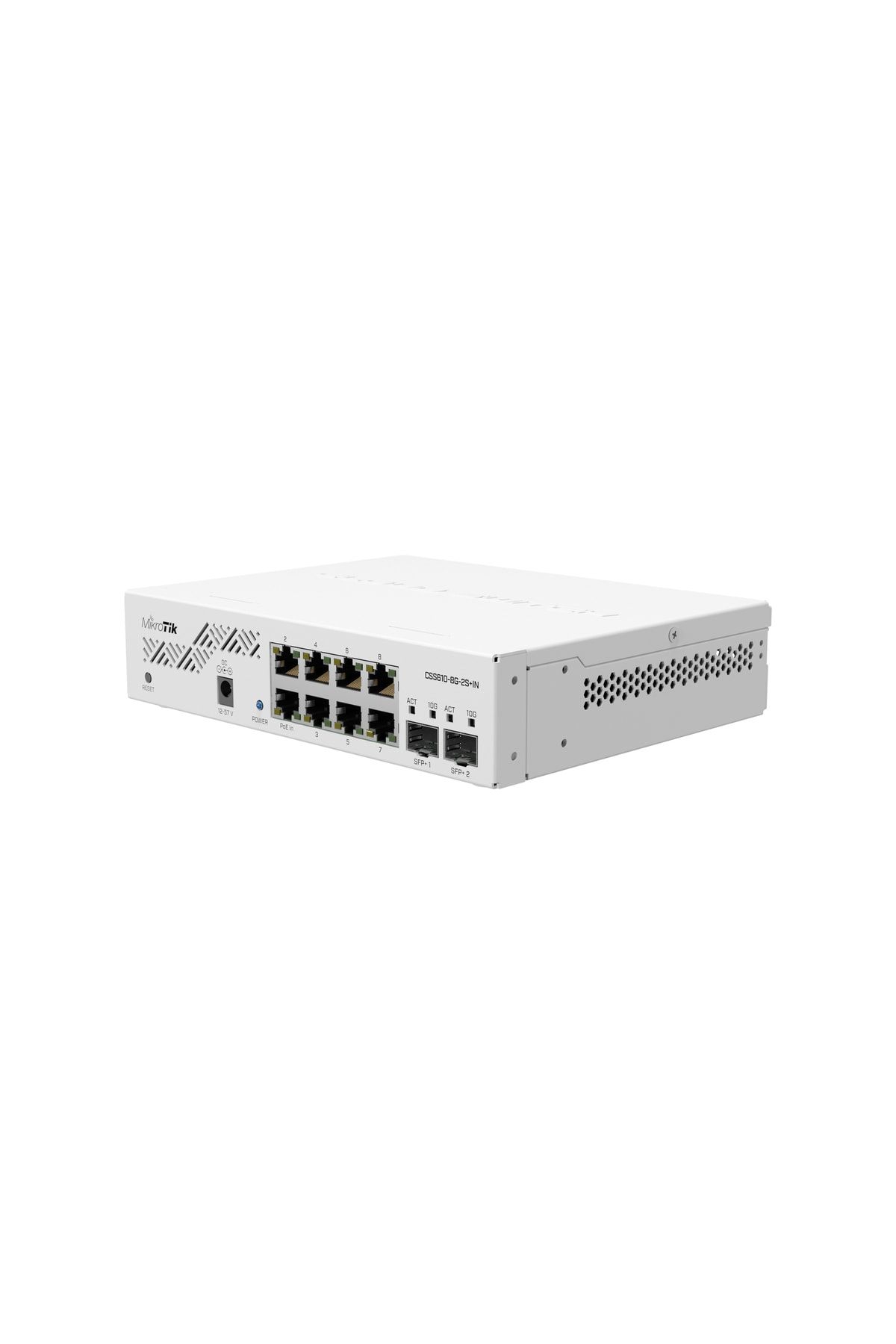 MIKROTIK Css610-8p-2s+ın 8 Port Gigabit Poe Switch