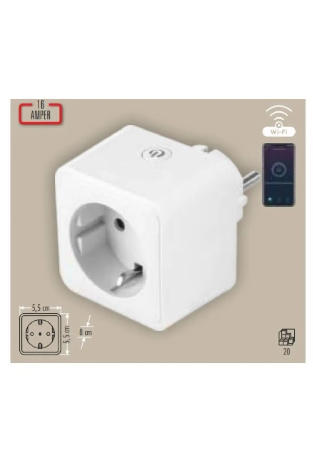 Cata CT-4010 Akıllı Wifi Priz Uzaktan Kontrol