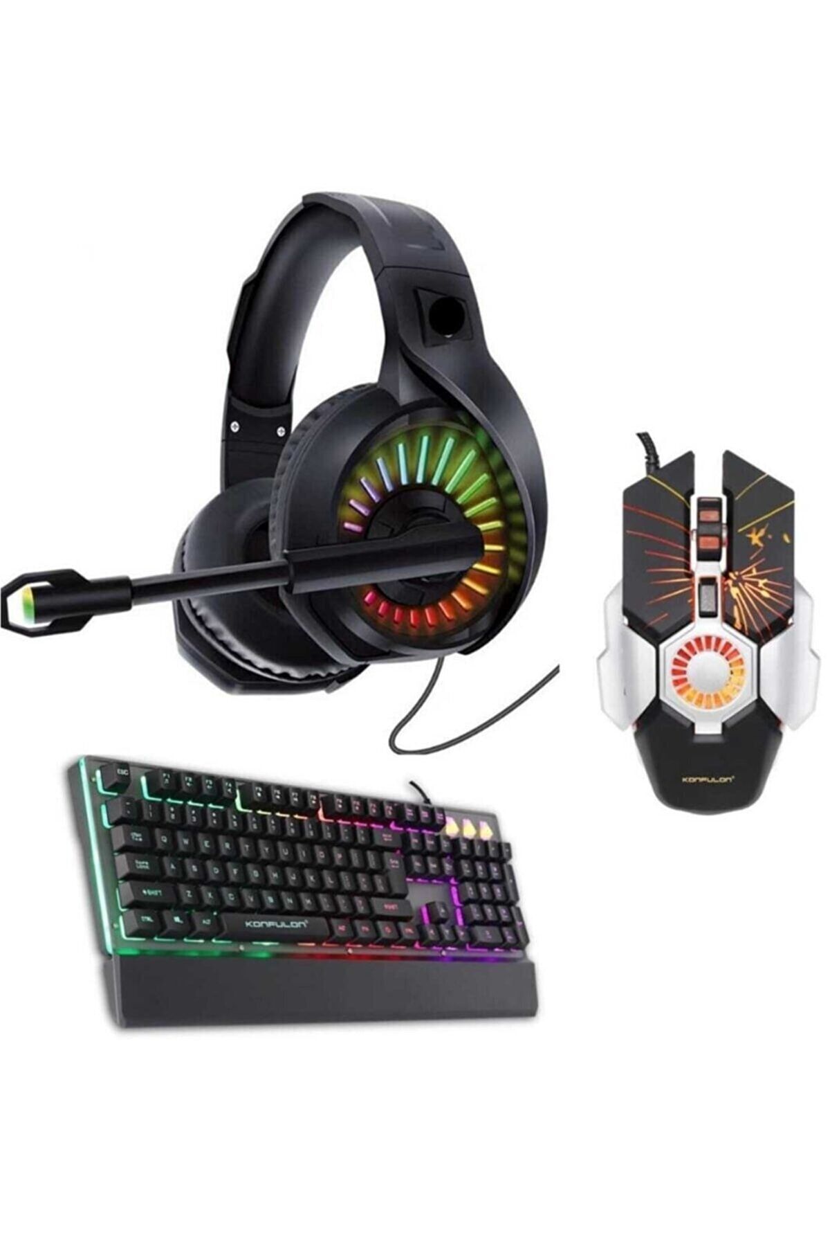 Cetking ctkg Simug Profesyonel Gaming Set 3in1 Profesyonel Mekanik Klavye+mouse+kulaklık Pro Set Pubg shops