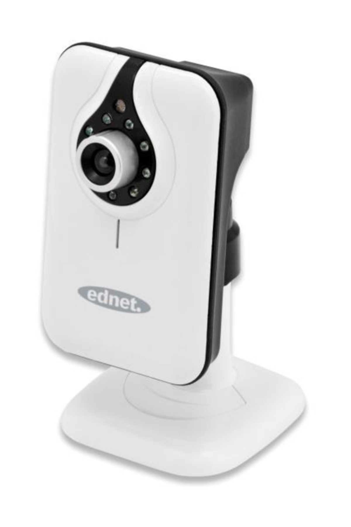 Ednet CUBE Gece &amp; Gündüz İç Mekan IP Kamera, Wireless 11n, Infrared özellik, 640 x 480 Piksel