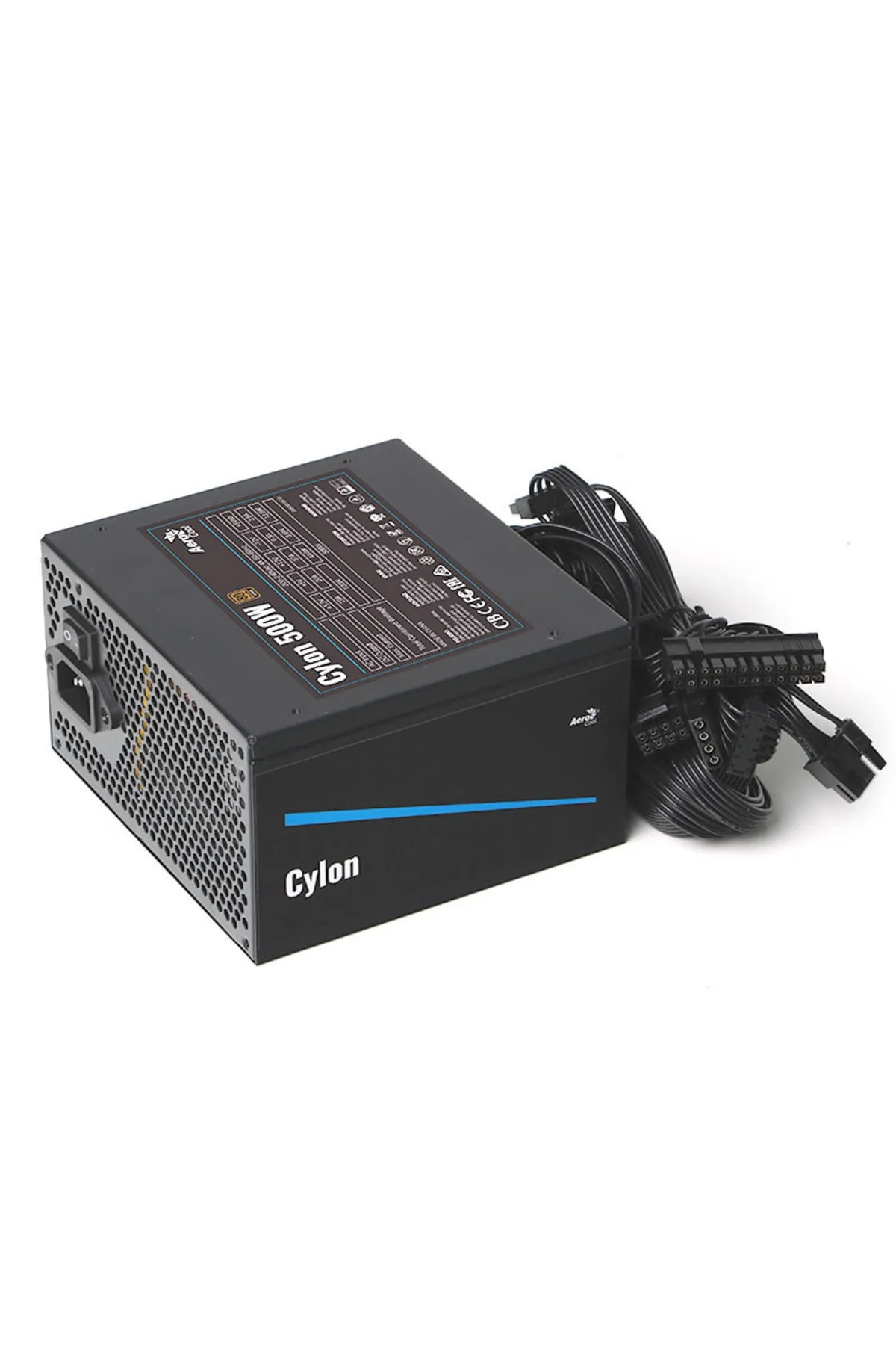 Genel Markalar Cylon 500w 80+ Bronze Power Supply Bilgisayar Kasası Güç Kaynağı