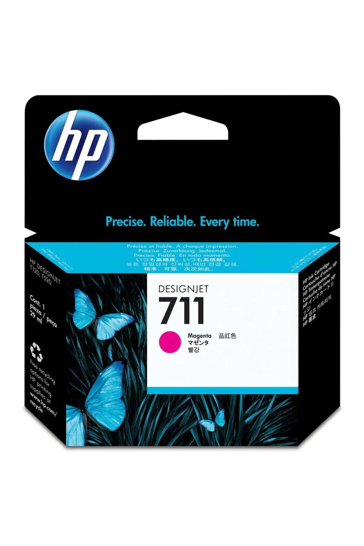 HP CZ131A Ink Cartridge (711) 29ML KIRMIZI