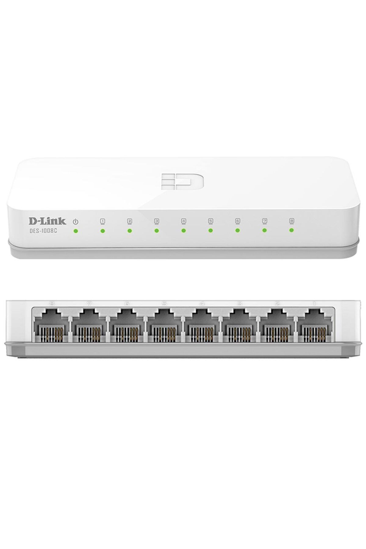 fpstarstore D-LINK DES-1008C 10/100 MBPS 8 PORT ETHERNET SWITCH (3155)