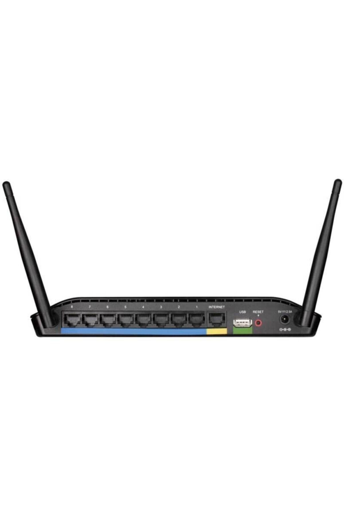 D-Link D Lınk Dır 632 300 Mbps 8 Port 2 Anten 2 Dbi Dualband 3g Lte Router Modem