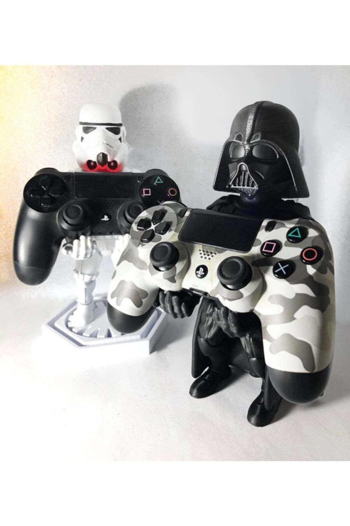 3 boyutlu dükkan Darth Wader - Stormtrooper Kol Tutacağı-telefon Tutacağı-büst-konsol Standı