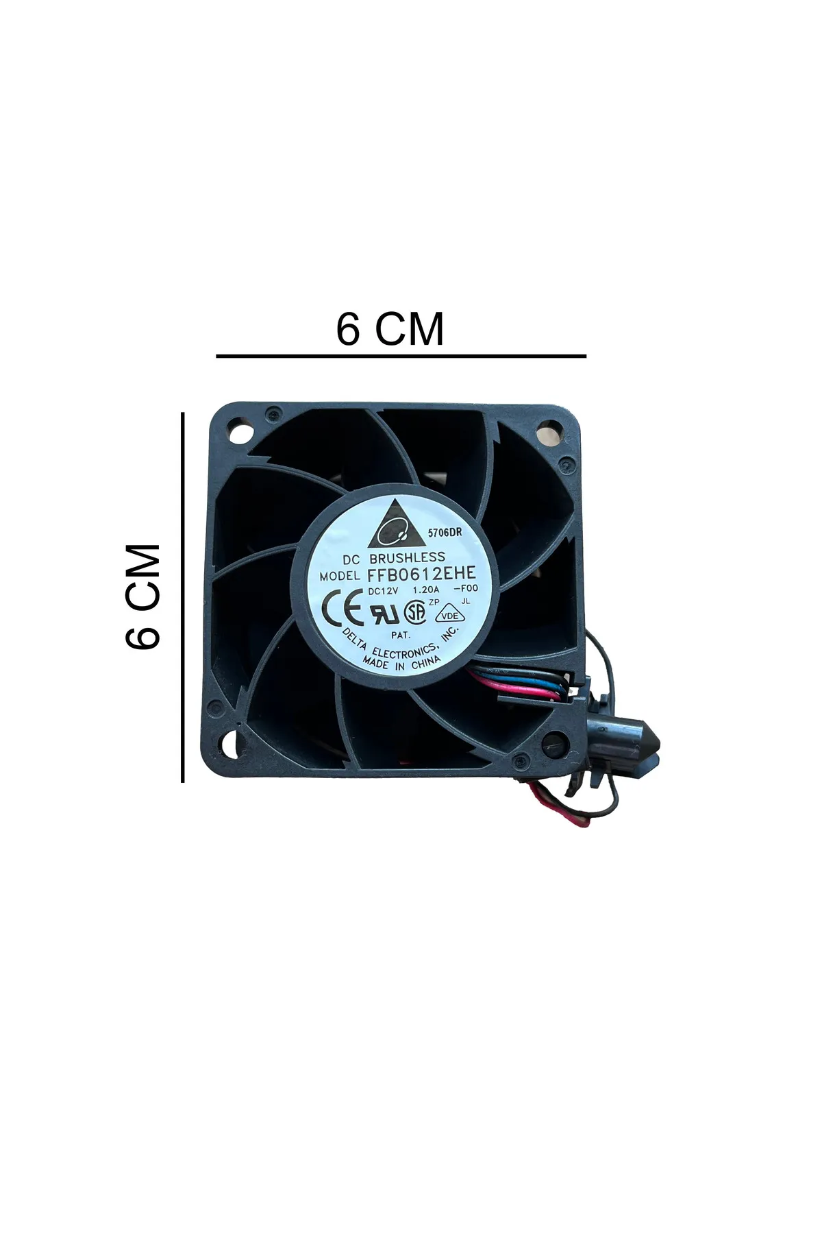 ÖZKÖSE DC BRUSHLESS FFB0612EHE FAN 12V 1.20A