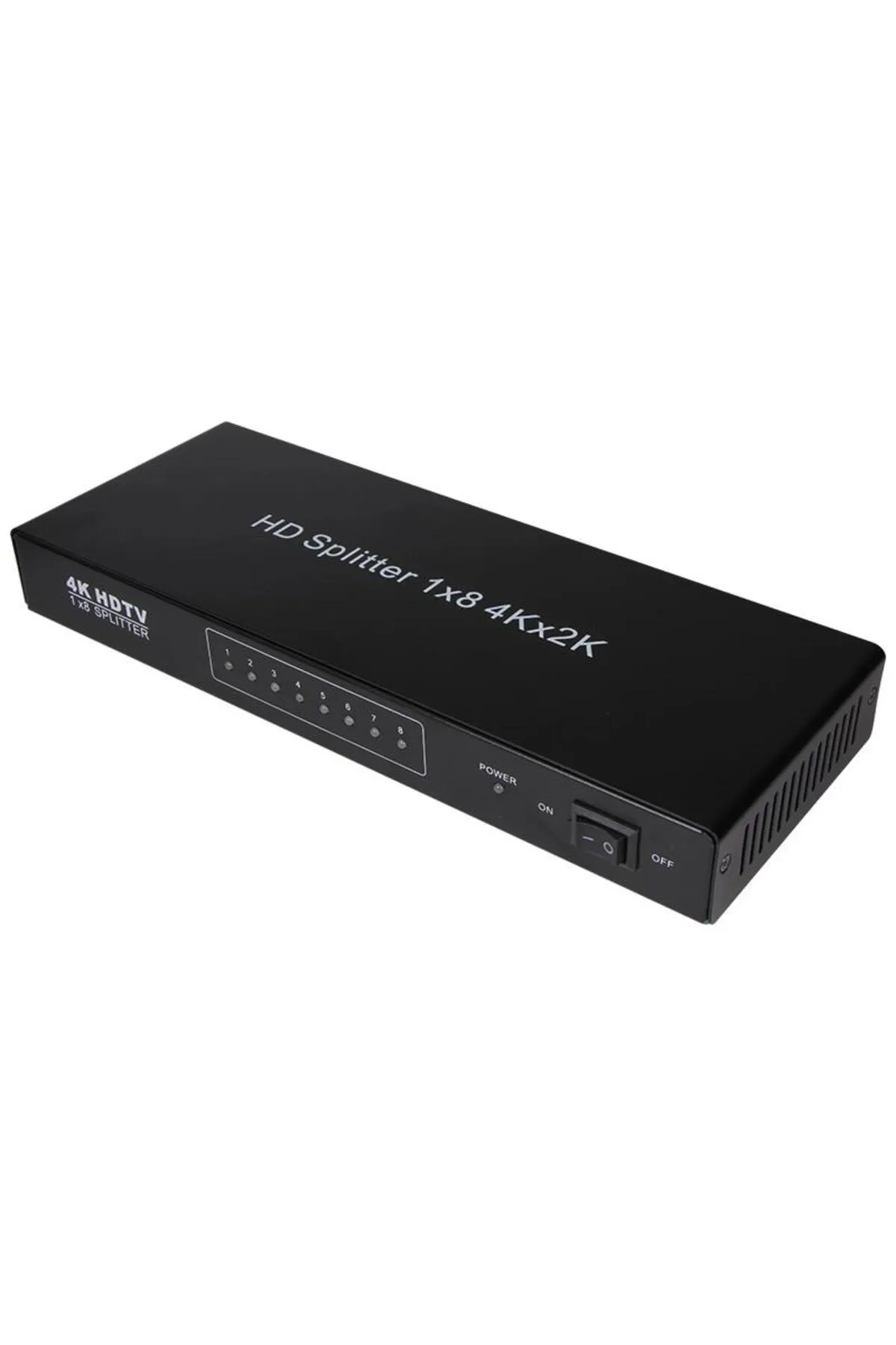 VCOM Dd448 1-8 Port 1.4v 4k@30hz Metal Hdmi Splitter