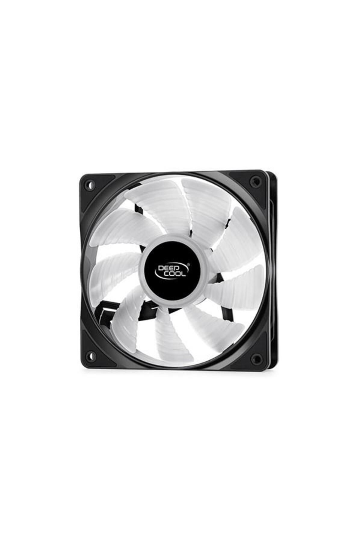 Hızlı Stok DEEPCOOL RF120 Pwm Özellikli Rgb Led Aydınlatma Kasa Fanı 120Mm