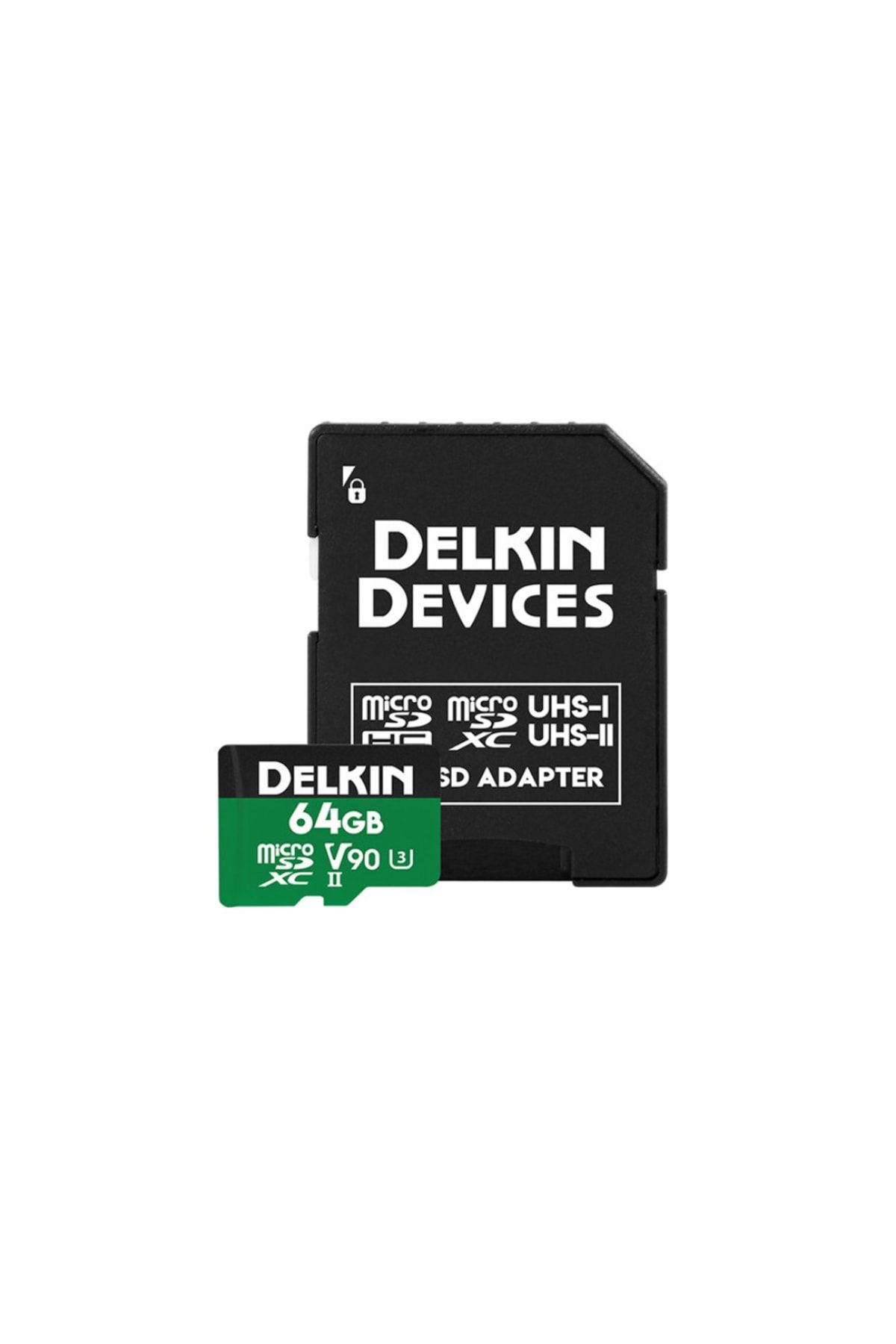 Delkin Delkin 64gb Power Uhs-ıı (v90) Micro Sd Hafıza Kartı